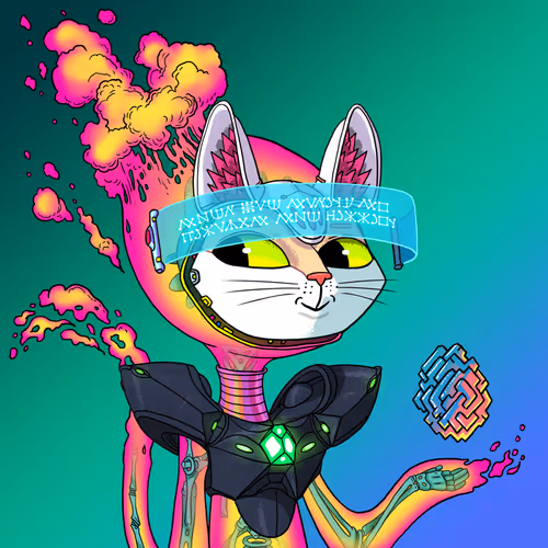 Alien Cat #10122