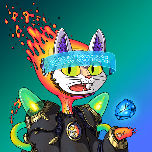 Alien Cat #7887