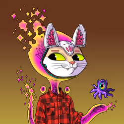 Alien Cat #9917