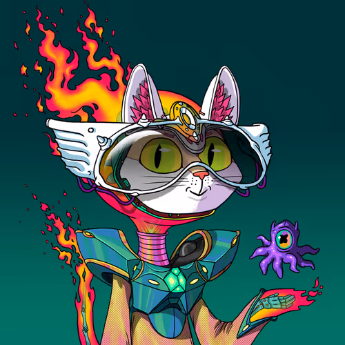 Alien Cat #9537