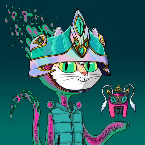 Alien Cat #8395
