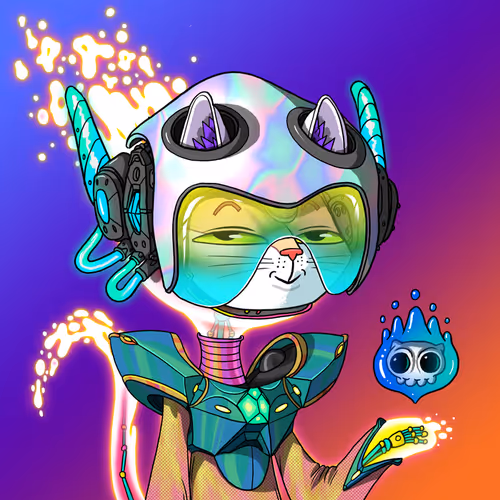 Alien Cat #8999