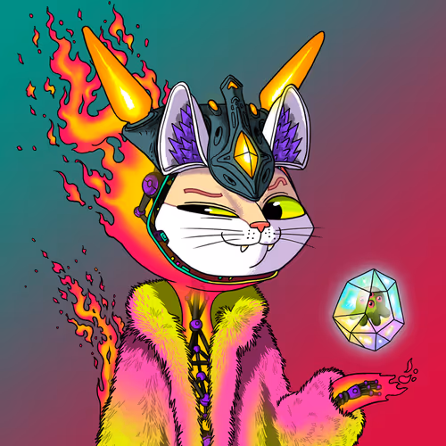 Alien Cat #1698