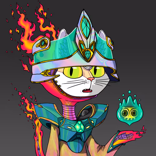 Alien Cat #612