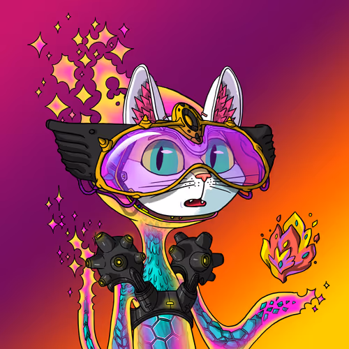 Alien Cat #9117