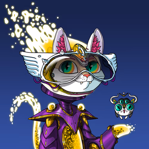 Alien Cat #9986