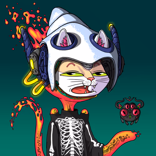 Alien Cat #1042