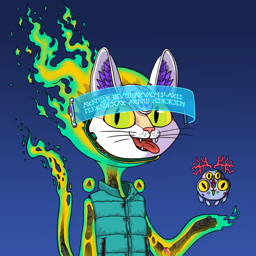 Alien Cat #3349