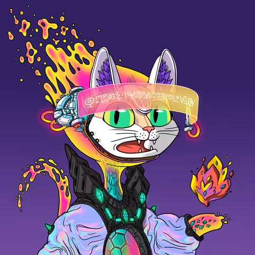 Alien Cat #7249