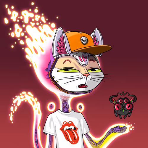 Alien Cat #9176