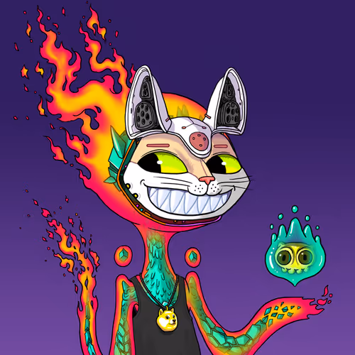Alien Cat #9086