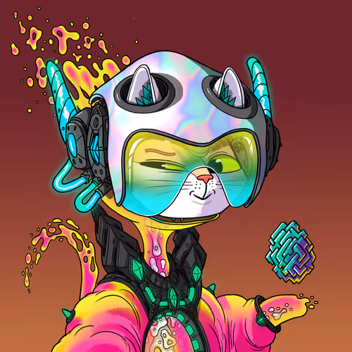 Alien Cat #523