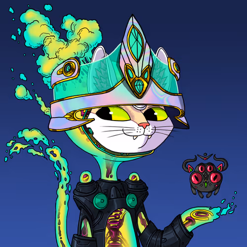 Alien Cat #3115