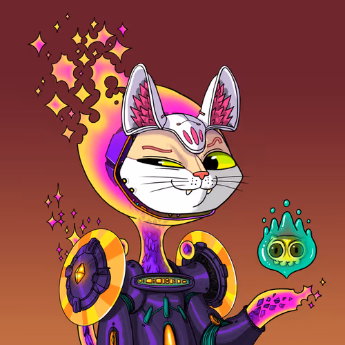 Alien Cat #1755