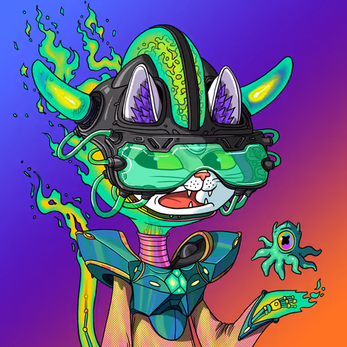 Alien Cat #3832