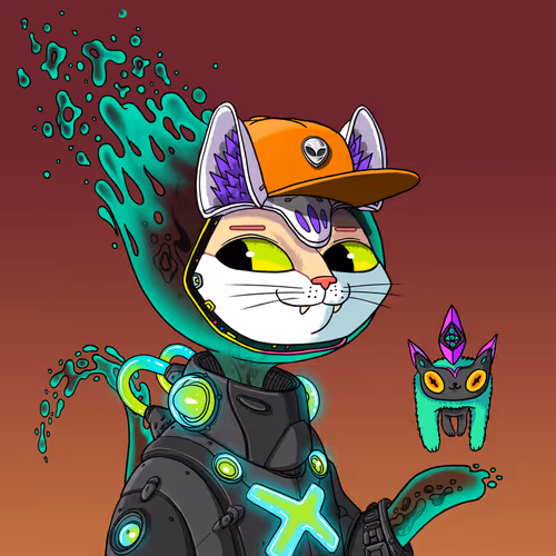 Alien Cat #752