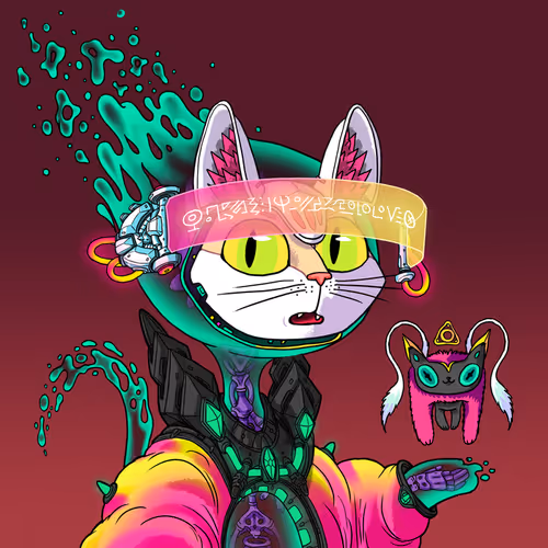 Alien Cat #7705