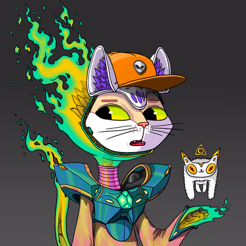 Alien Cat #9410
