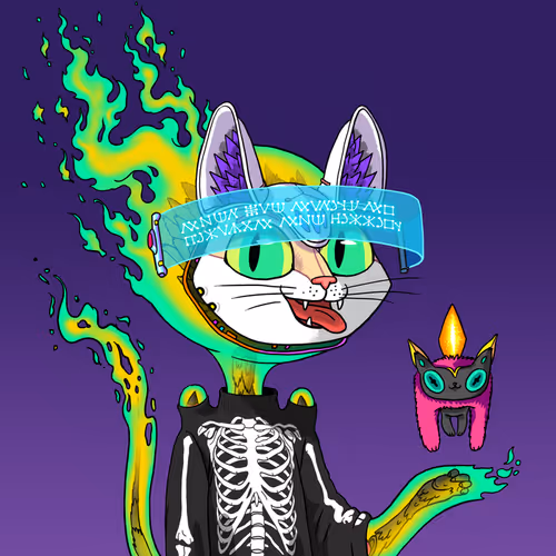 Alien Cat #9977