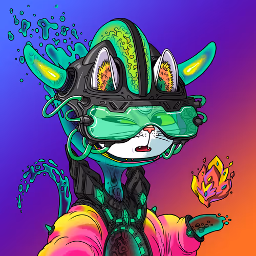 Alien Cat #9892