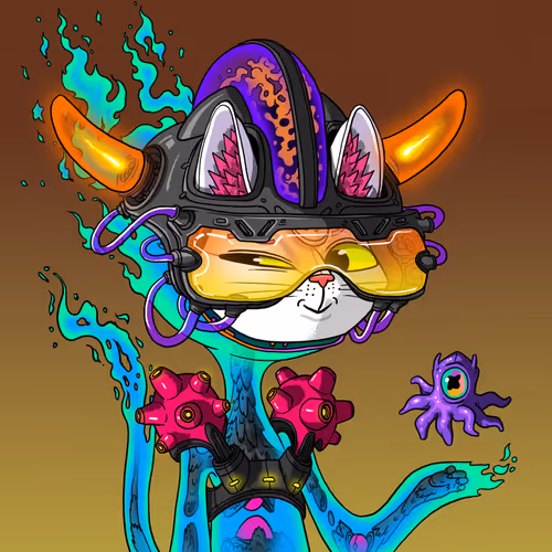 Alien Cat #10097