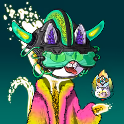 Alien Cat #8084