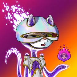 Alien Cat #6550