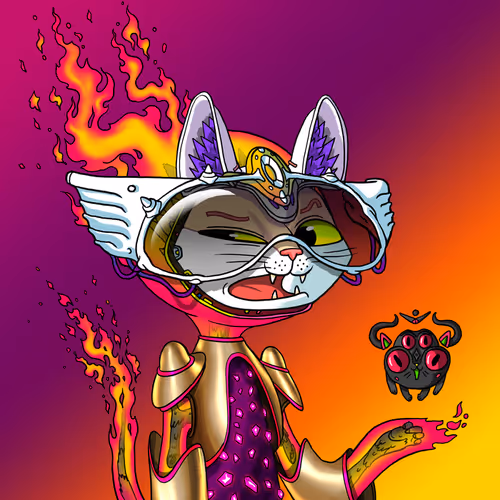 Alien Cat #3364