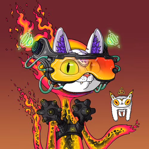 Alien Cat #7533