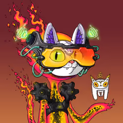 Alien Cat #7533