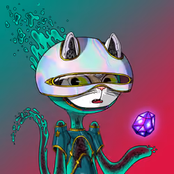 Alien Cat #1629