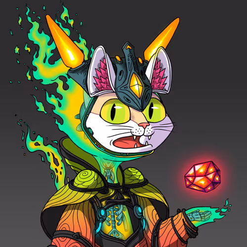 Alien Cat #8554