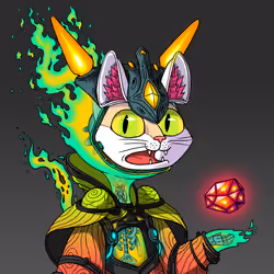 Alien Cat #8554