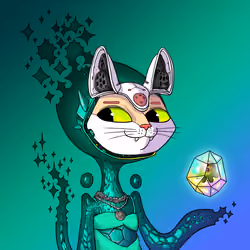 Alien Cat #10174