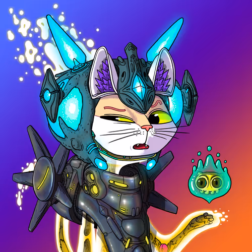 Alien Cat #9054