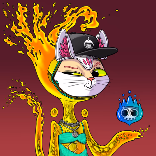 Alien Cat #10144