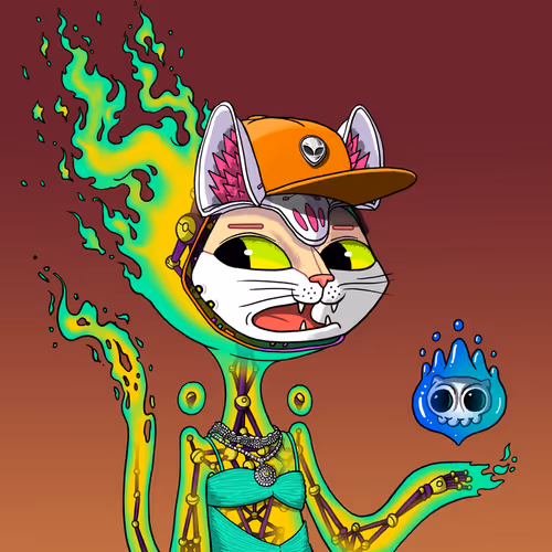 Alien Cat #10254