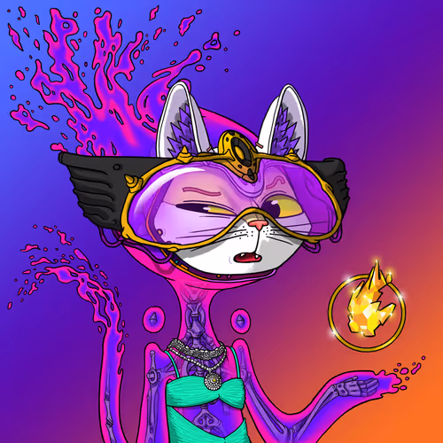 Alien Cat #6564