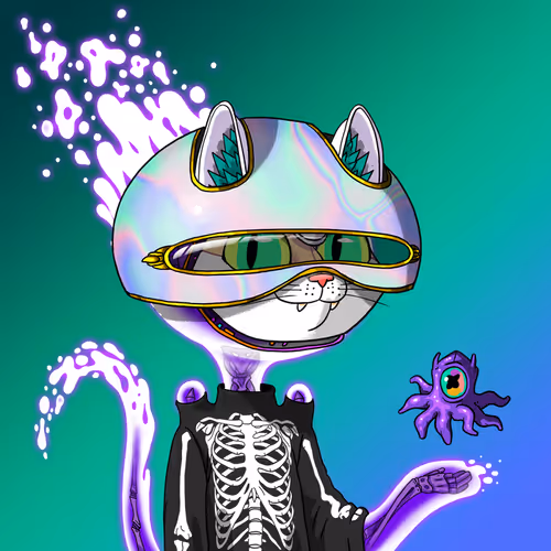 Alien Cat #10076