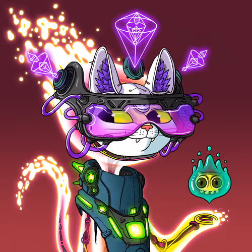 Alien Cat #6158