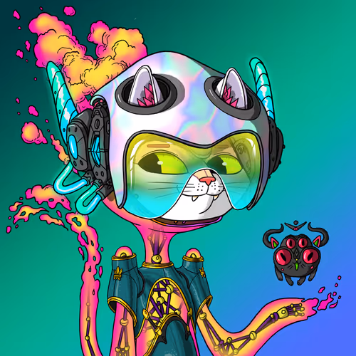 Alien Cat #8372