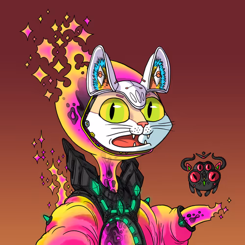 Alien Cat #10140