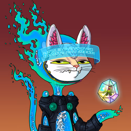 Alien Cat #9581