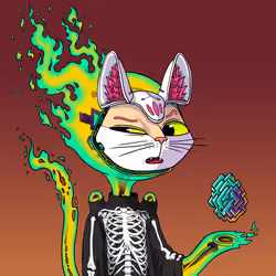 Alien Cat #5350