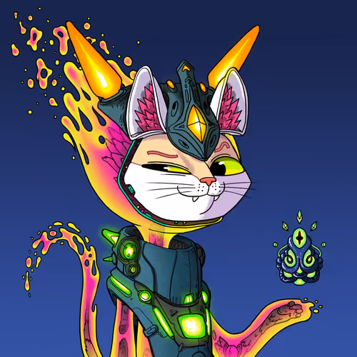 Alien Cat #8048