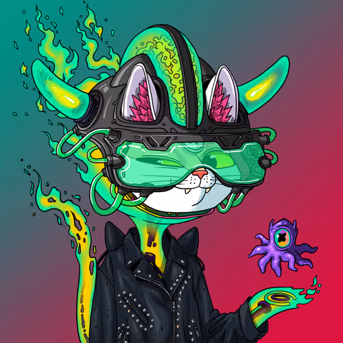 Alien Cat #8534