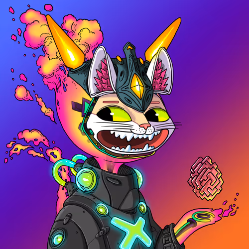 Alien Cat #7539