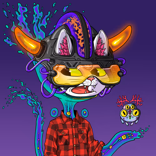Alien Cat #7407