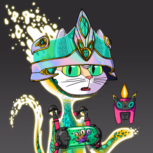 Alien Cat #6762