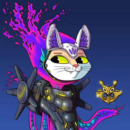 Alien Cat #7771